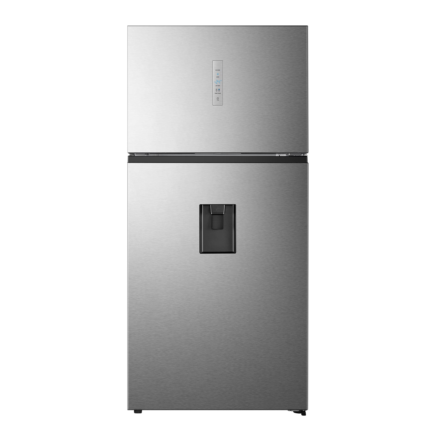 Hisense 496L Top Mount Fridge Stainless Steel - image 1