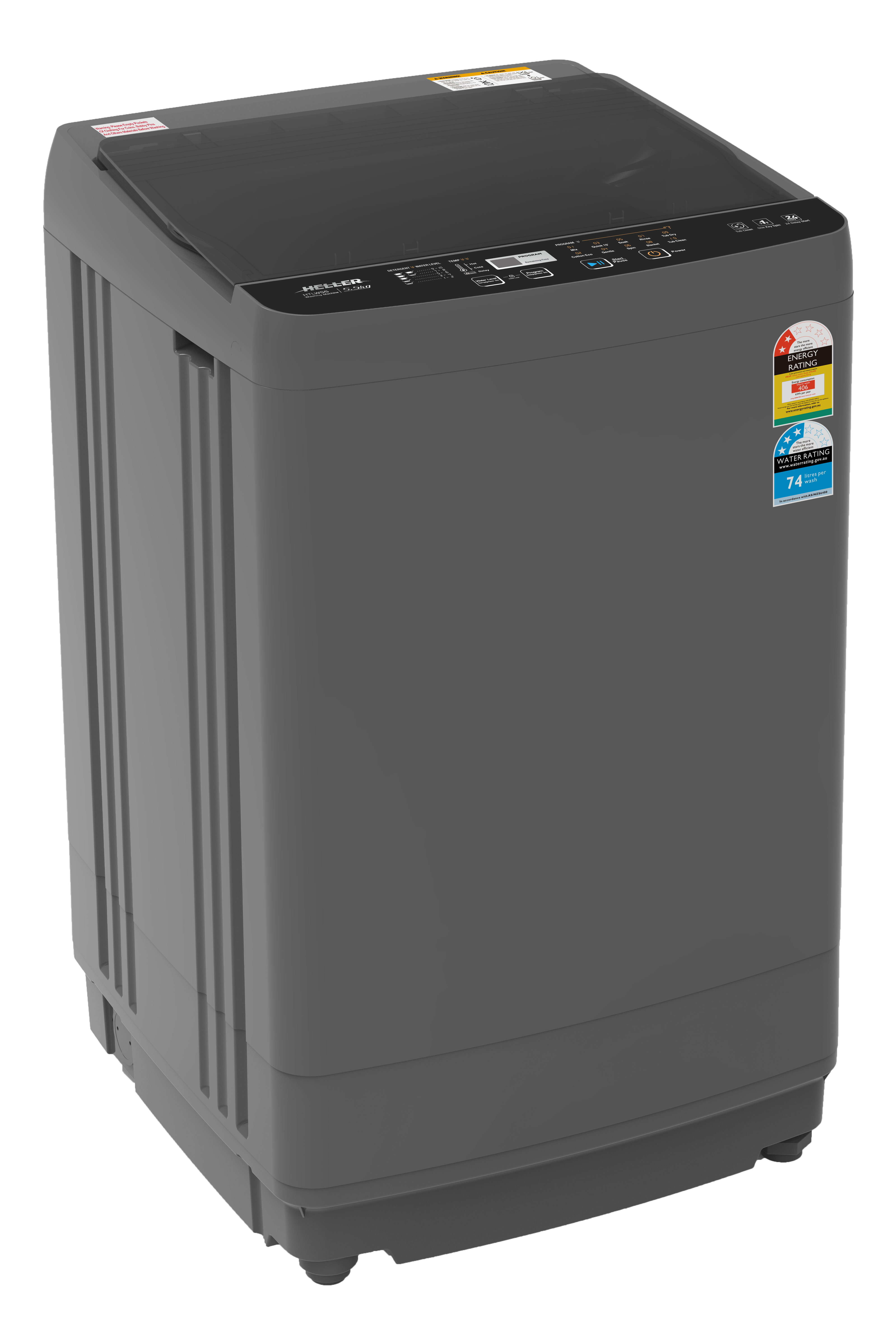 GAF Heller Washing Machine 5.5kg Top Loader