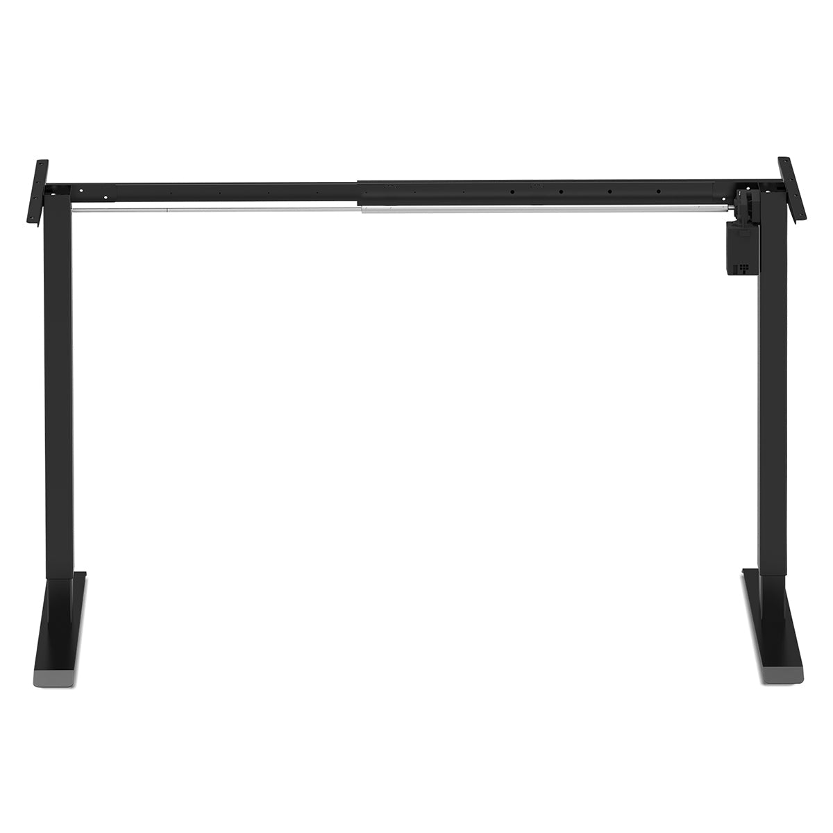 ErgoDesk Dual Motor Electric Standing Desk Frame (Suits 160cm to 180cm, Black) 