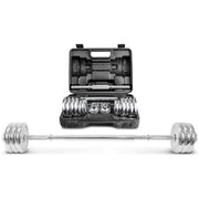 LSG 30kg Dumbbell and Barbell 2-in-1 Set