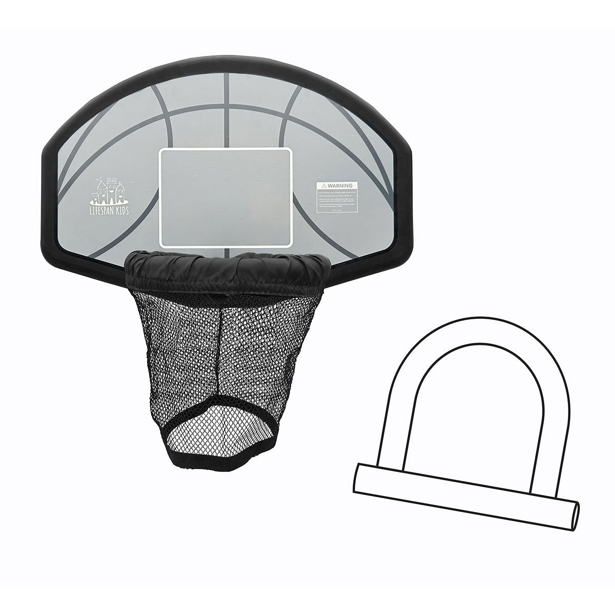 Lifespan Kids Swish Basketball Ring with BR7 Bracket Lynx