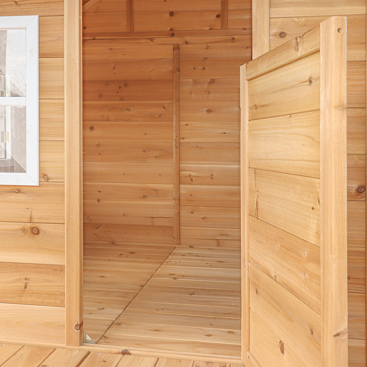 Lifespan Kids Archie Cubby House (Elevated) with 1.8m Slide (Green)