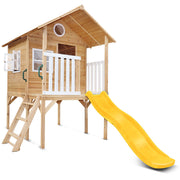 Lifespan Kids Archie Cubby House (Elevated) with 1.8m Slide (Yellow)