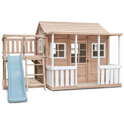 Finley Cubby House with 1.8m Slide (Pastel Blue)