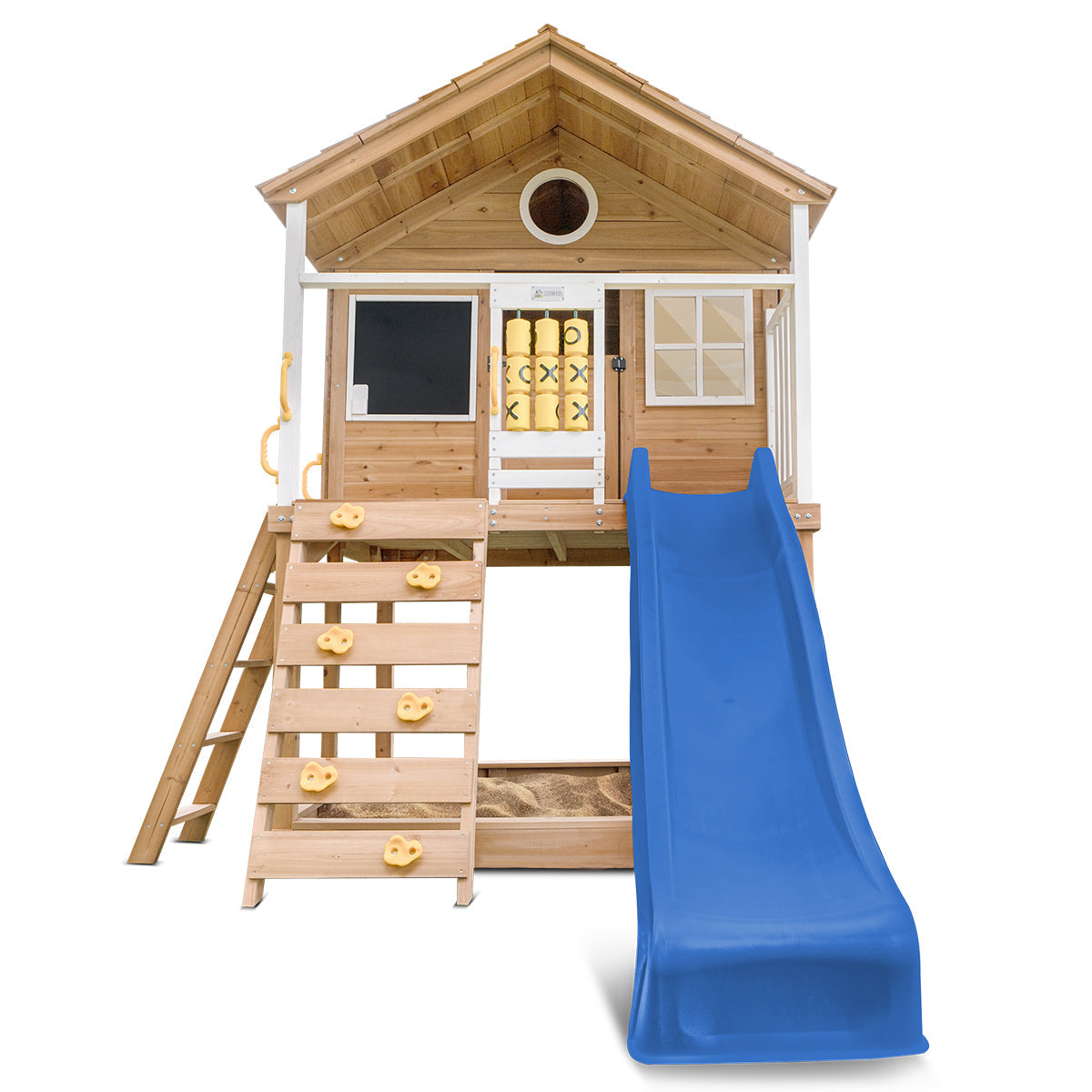 Lifespan Kids Warrigal Cubby House with 2.2m Slide (Blue)