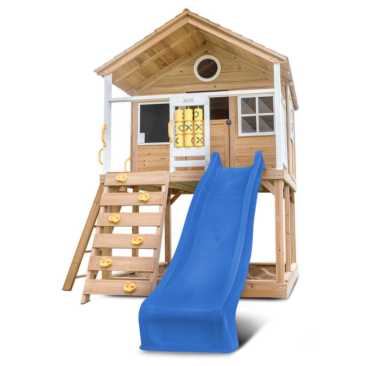 Lifespan Kids Warrigal Cubby House with 2.2m Slide (Blue)