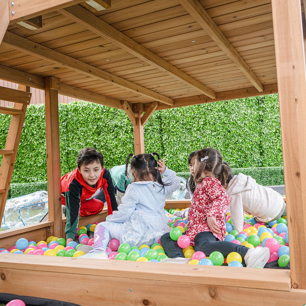 Lifespan Kids Warrigal Cubby House with 2.2m Slide (Blue)