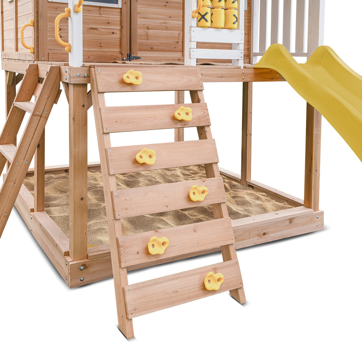 Lifespan Kids Warrigal Cubby House with 2.2m Slide (Yellow)