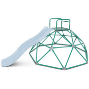 Summit 2m Dome Climber with 1.8m Pastel Blue Slide