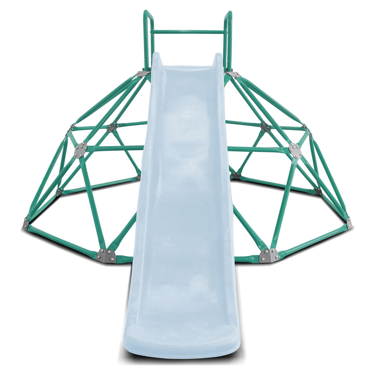 Summit 2m Dome Climber with 1.8m Pastel Blue Slide