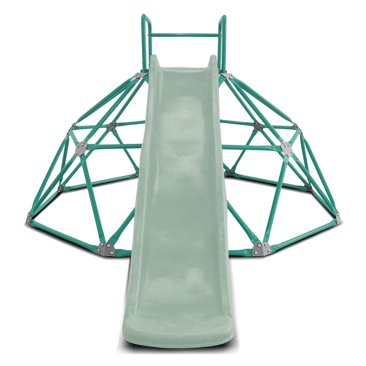 Summit 2m Dome Climber with 1.8m Pastel Green Slide