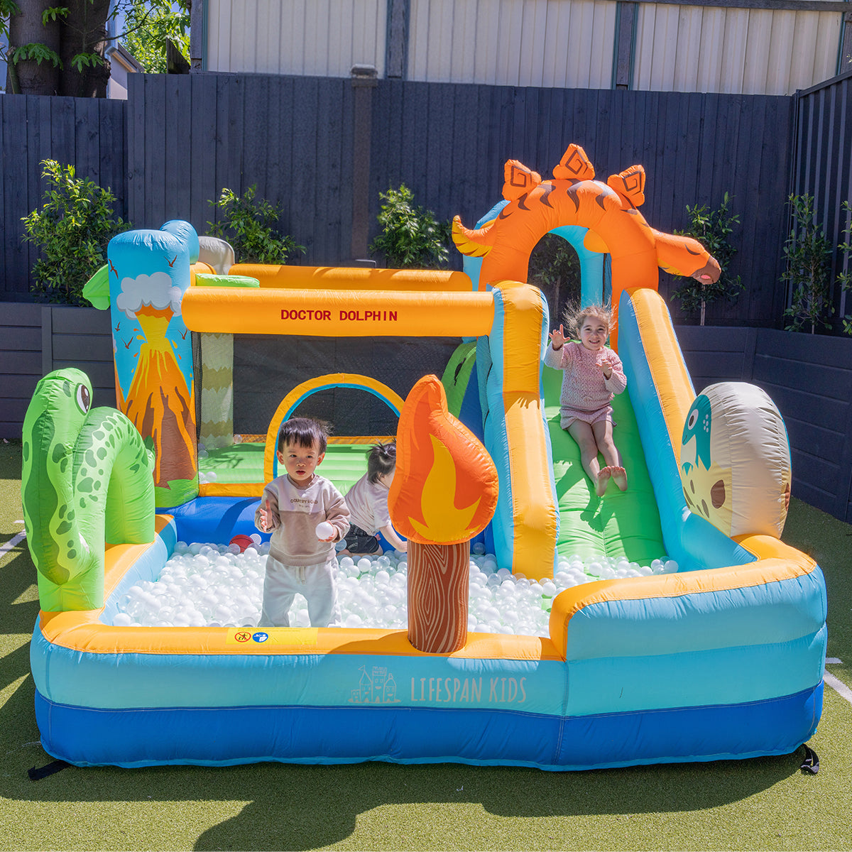 Lifespan Kids Jurassic Inflatable Jumping Castle