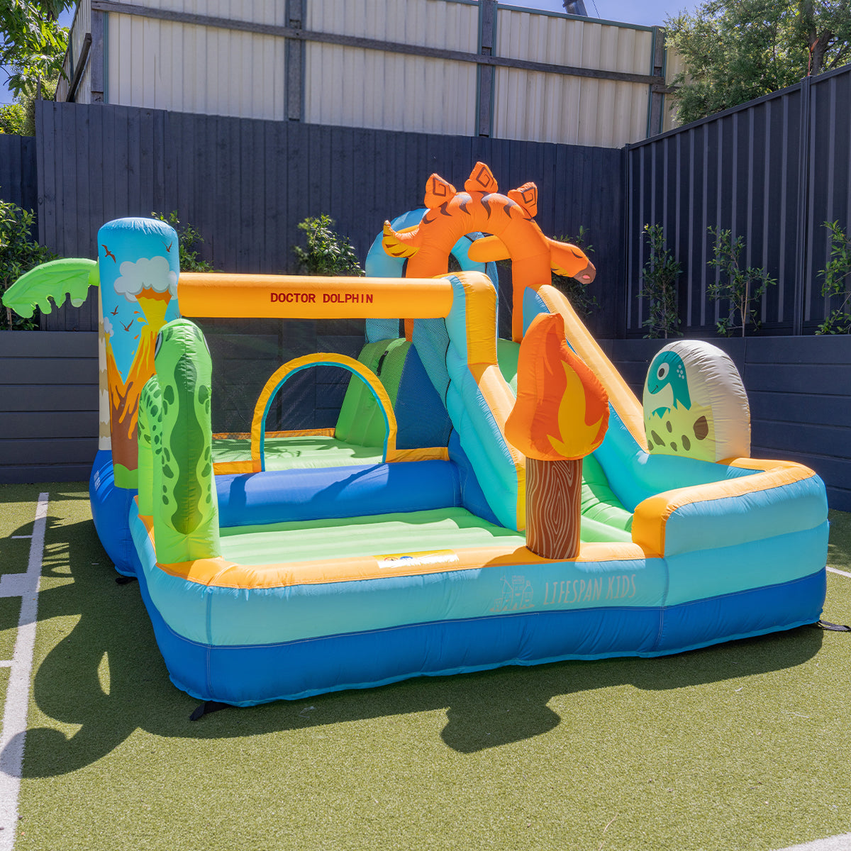 Lifespan Kids Jurassic Inflatable Jumping Castle