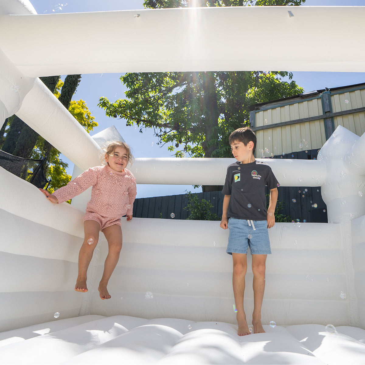 Lifespan Kids Palace Jumping Castle - White