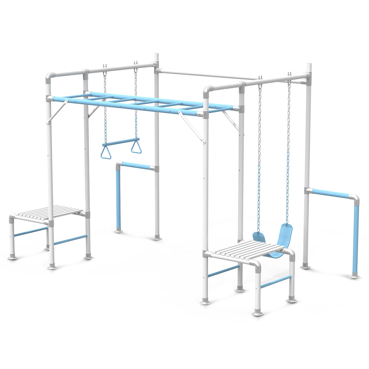 Lifespan Kids Junior Jungle Daylesford in Silver/Pastel Blue Set