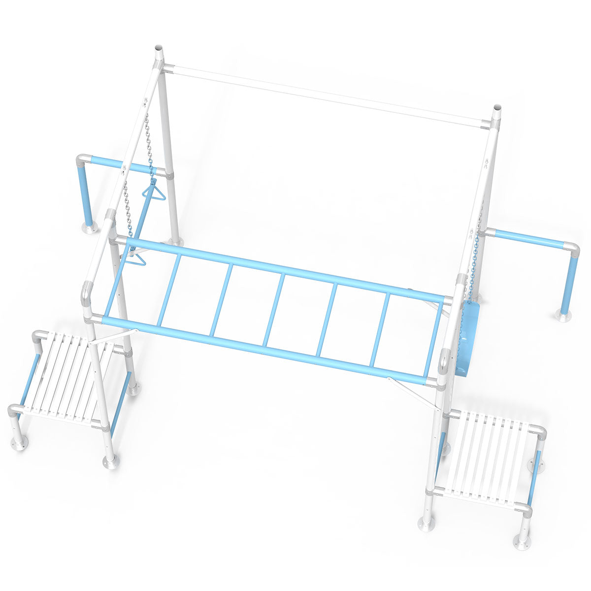 Lifespan Kids Junior Jungle Daylesford in Silver/Pastel Blue Set