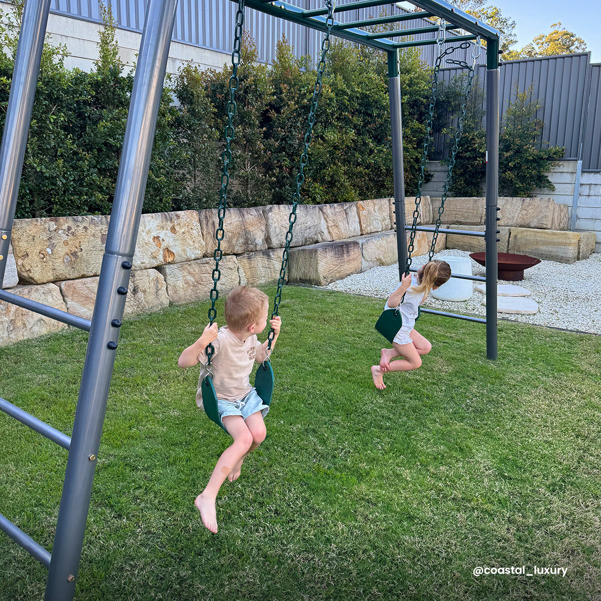 Lifespan Kids Stanley Heavy Duty Monkey Bars with Anchor Kit