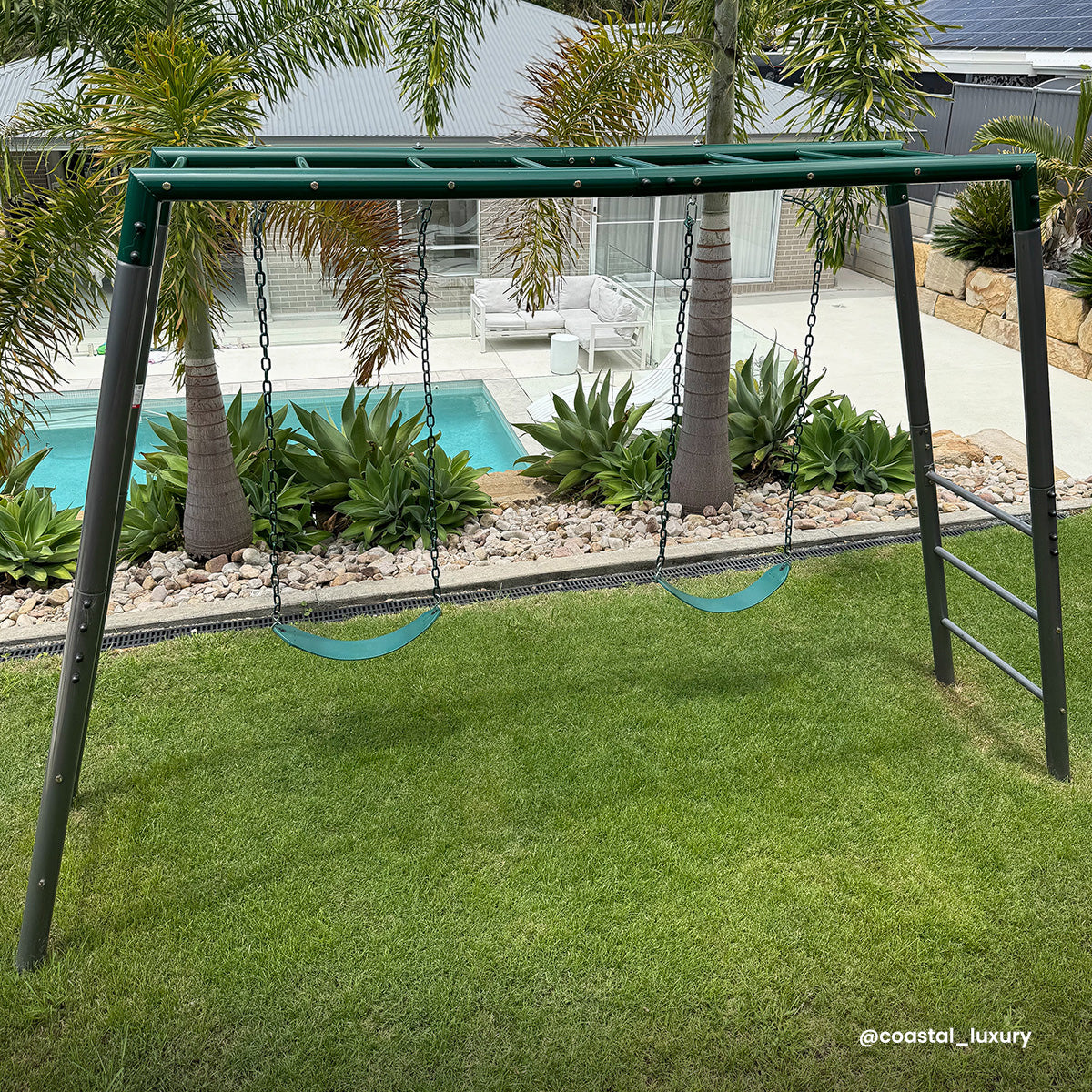 Lifespan Kids Stanley Heavy Duty Monkey Bars with Anchor Kit