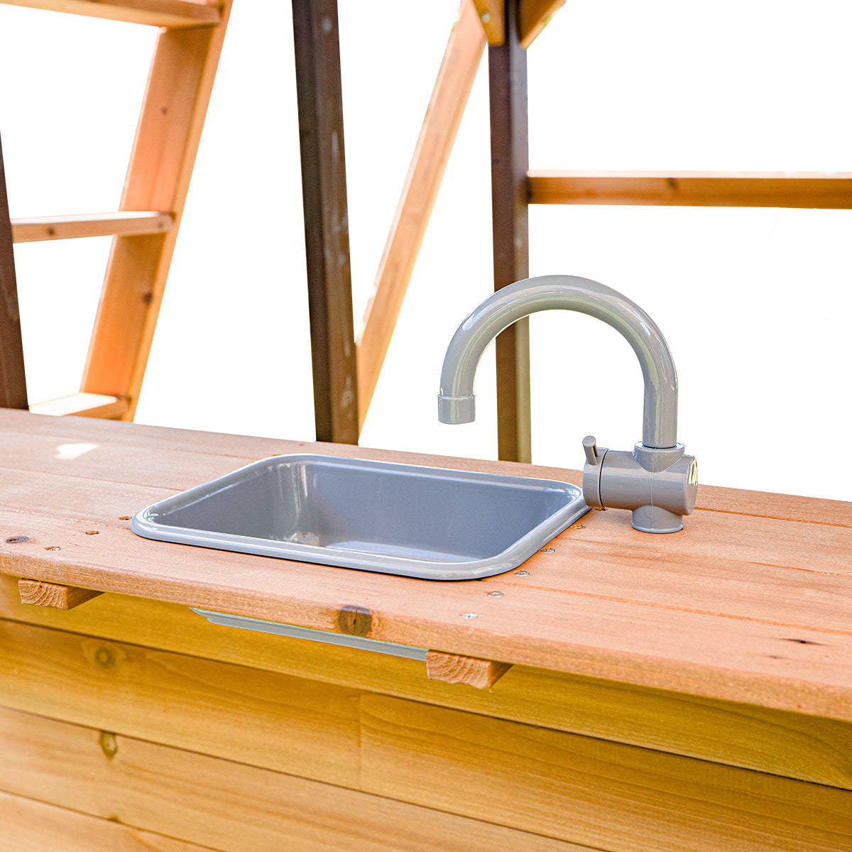 Lifespan Kids Darlington Swing Set & Play Centre with 2.2m Slide (Pastel Green)