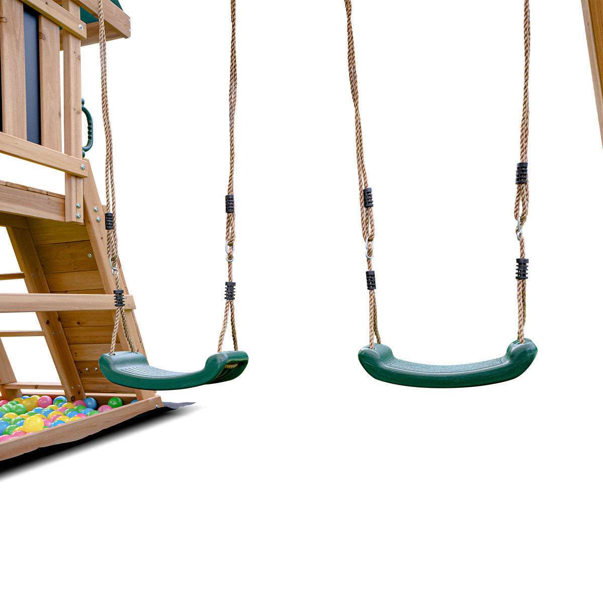 Greenvale Play Centre with 1.8m Pastel Blue Slide