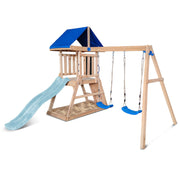 Hazelbrook Play Centre with 1.8m Pastel Blue Slide