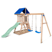 Hazelbrook Play Centre with 1.8m Pastel Green Slide