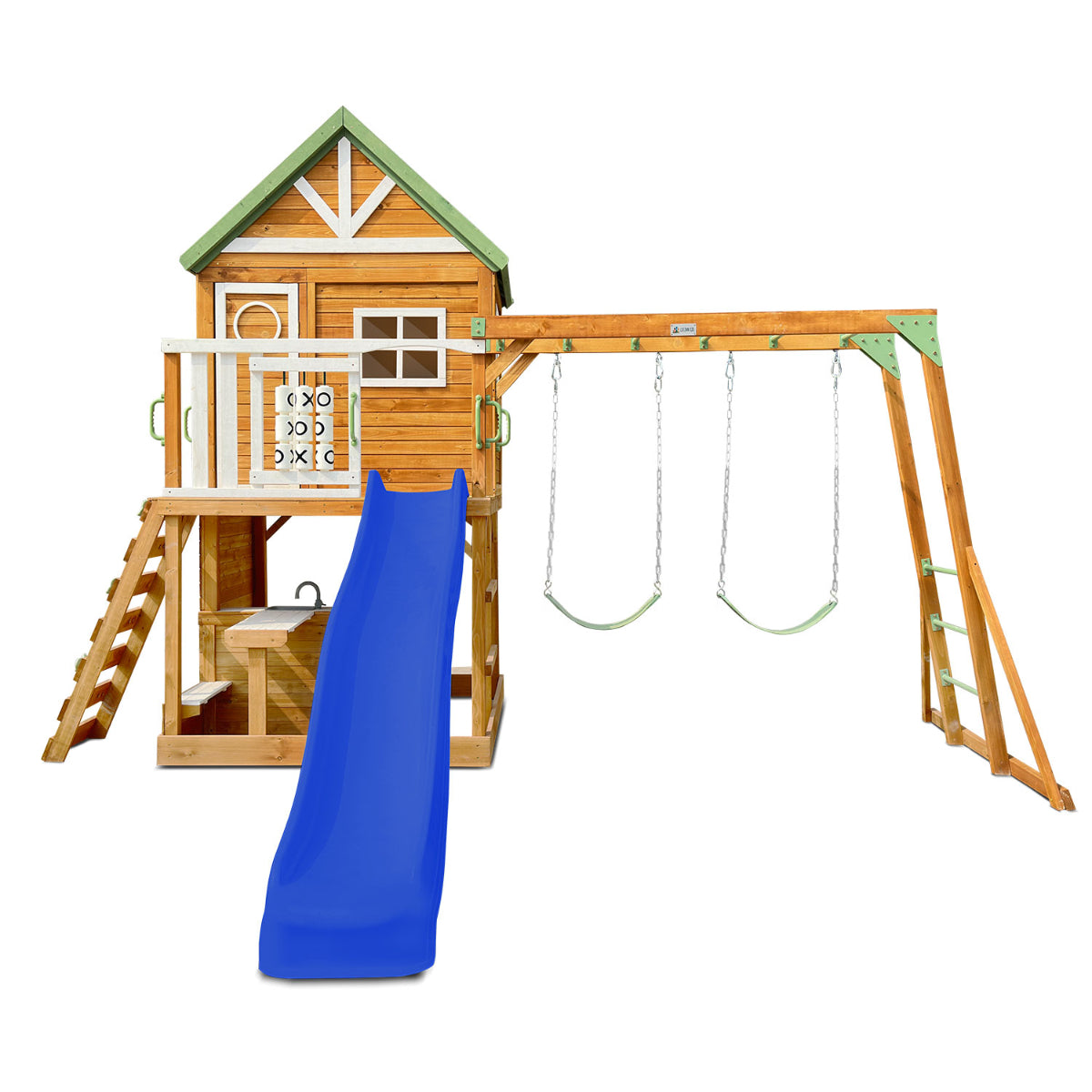 Riversdale Play Centre with 2.2m Blue Slide