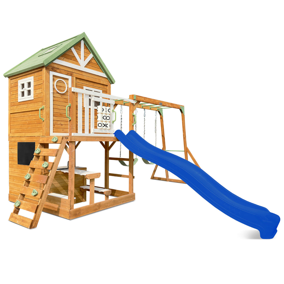 Riversdale Play Centre with 2.2m Blue Slide