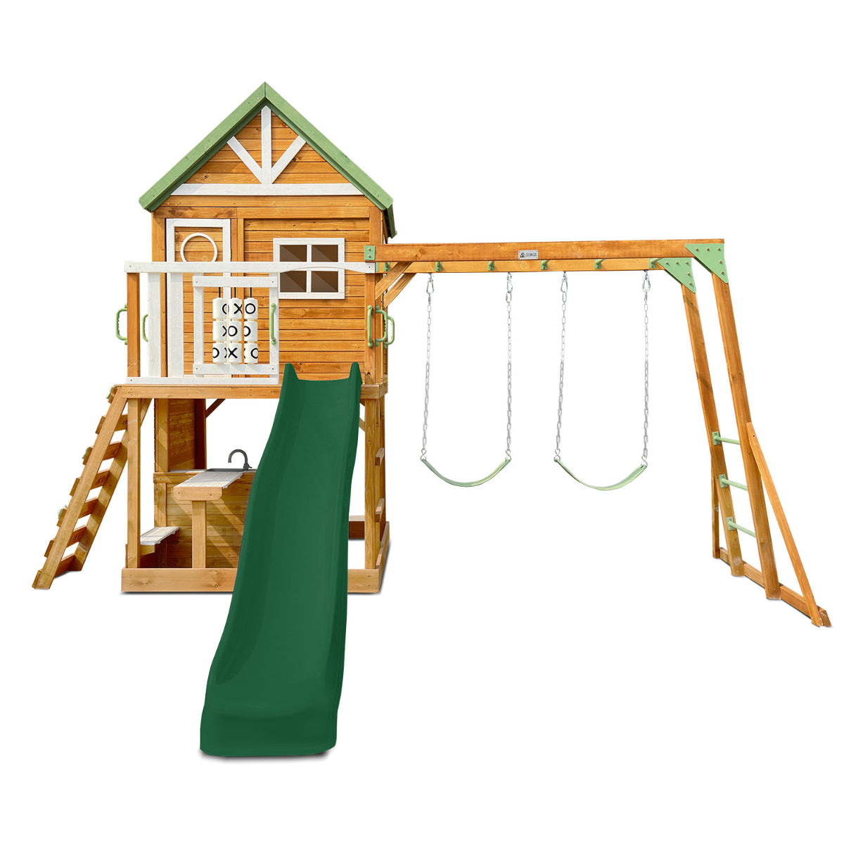 Riversdale Play Centre with 2.2m Green Slide