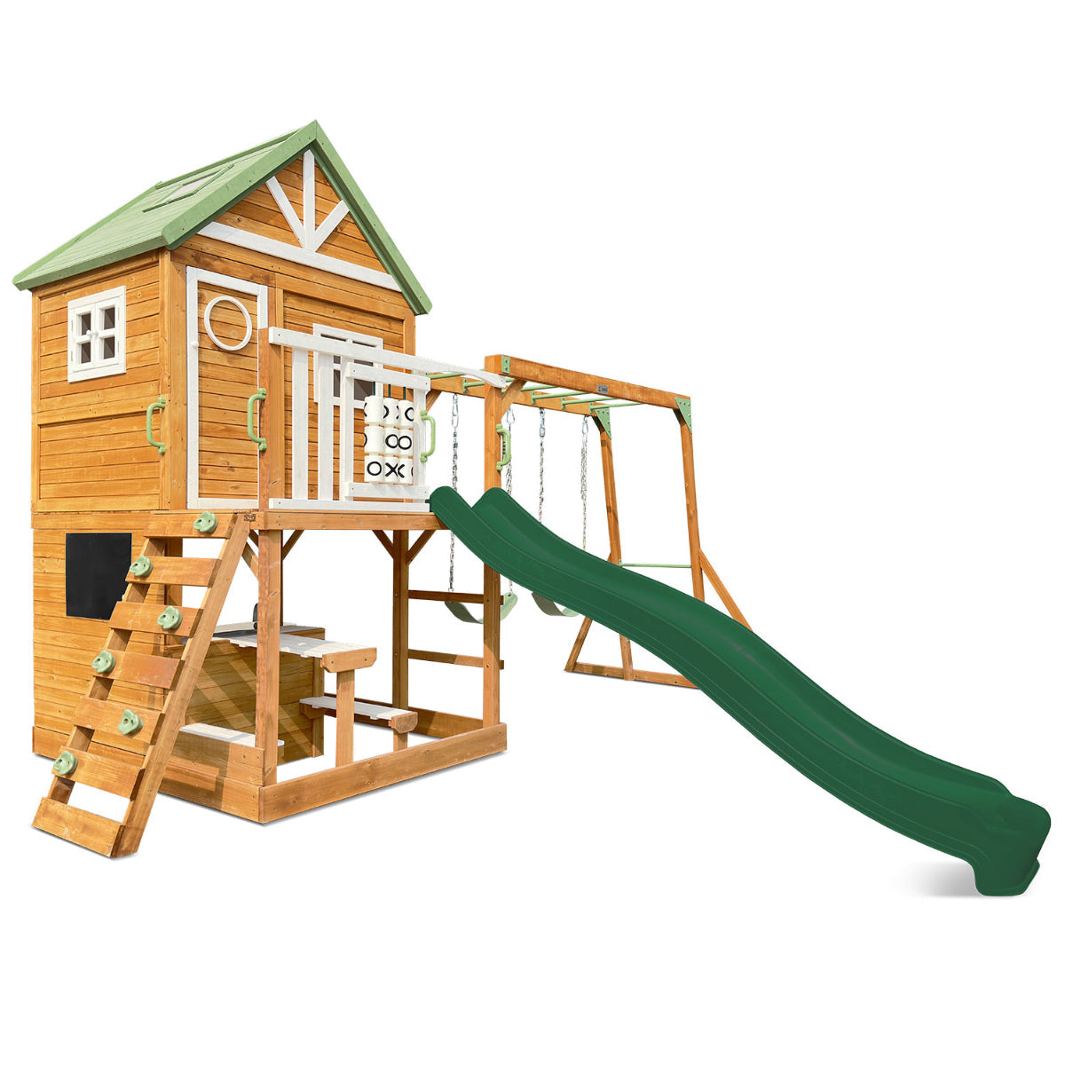 Riversdale Play Centre with 2.2m Green Slide