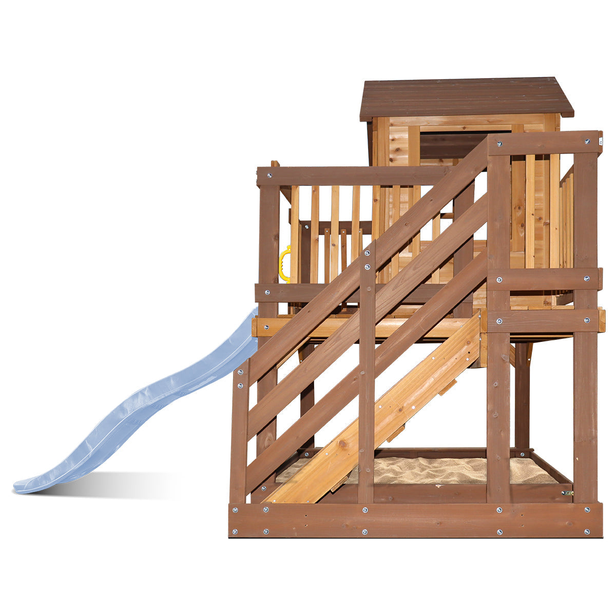 Silverton Play Centre With 1.8m Pastel Blue Slide