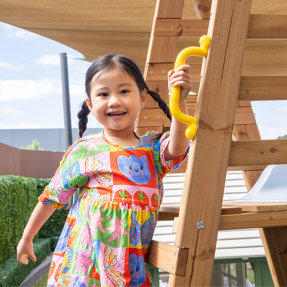 Lifespan Kids Jumbo Climb &  3.0m Slide (Pastel Blue)