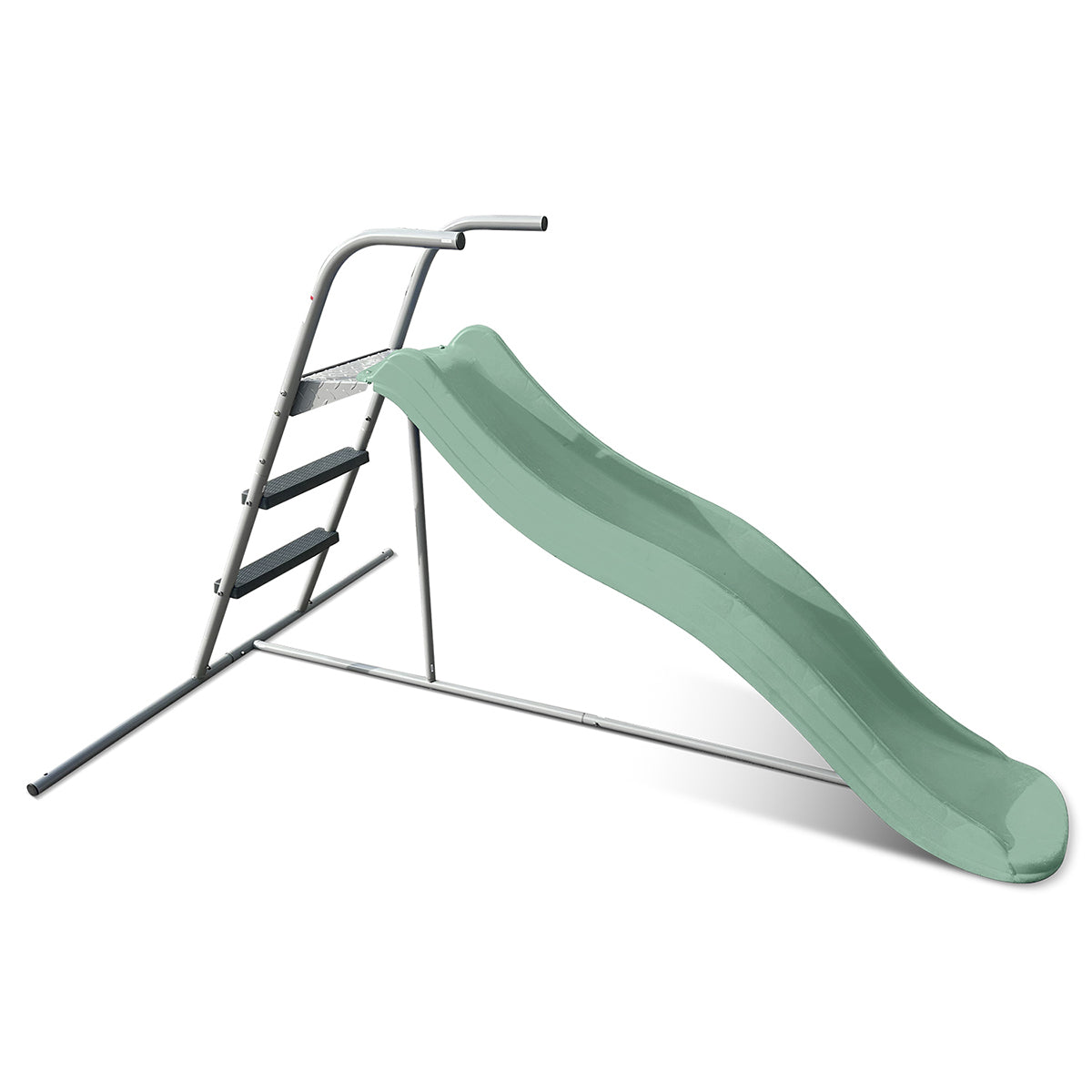 1.8m Slippery Slide With Pastel Green Slide