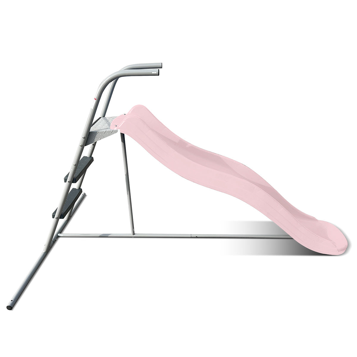 1.8m Slippery Slide With Pastel Pink Slide