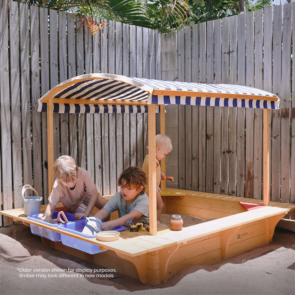 Lifespan Kids Playfort Sandpit with Canopy