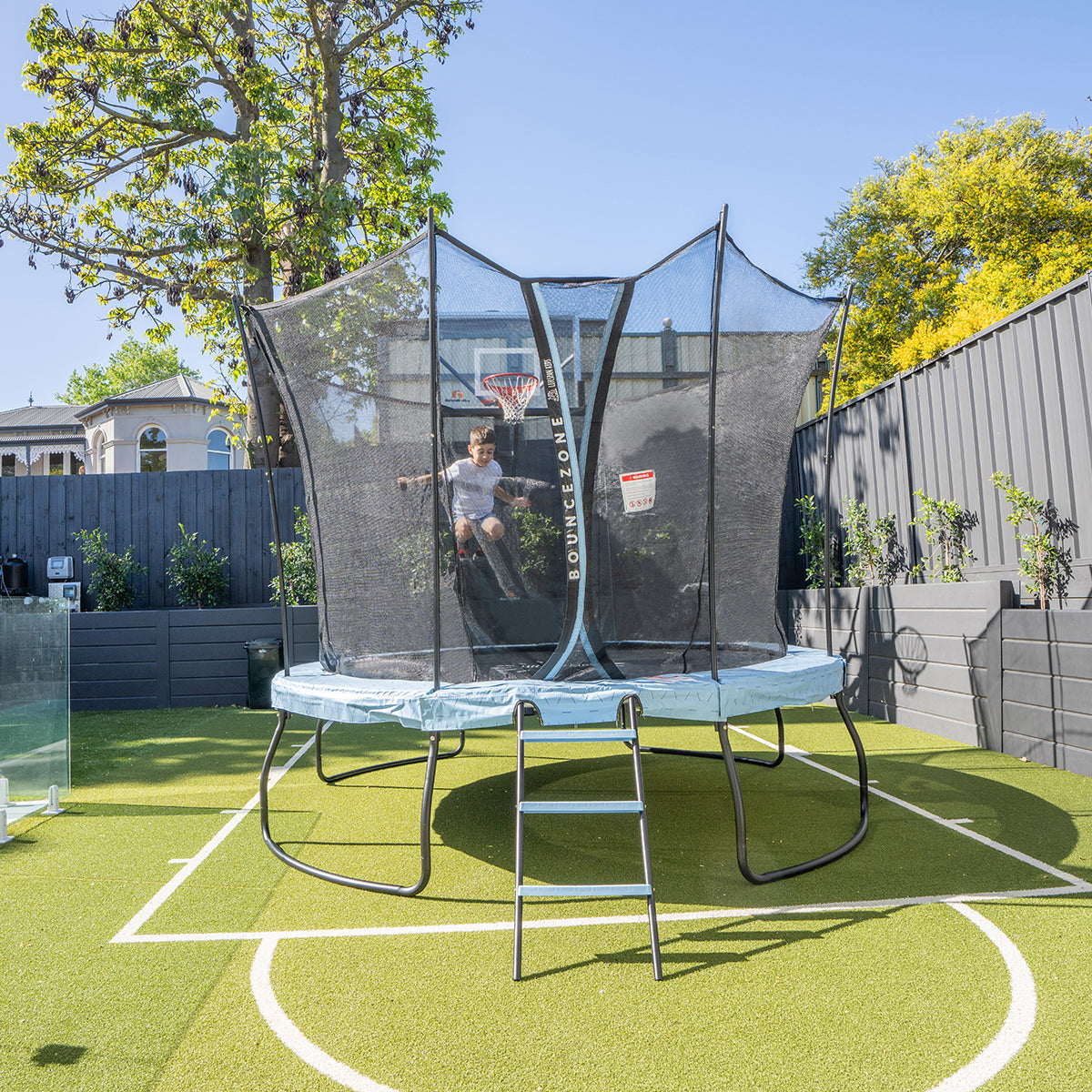 Lifespan Kids BounceZone Round Spring Trampoline - Medium