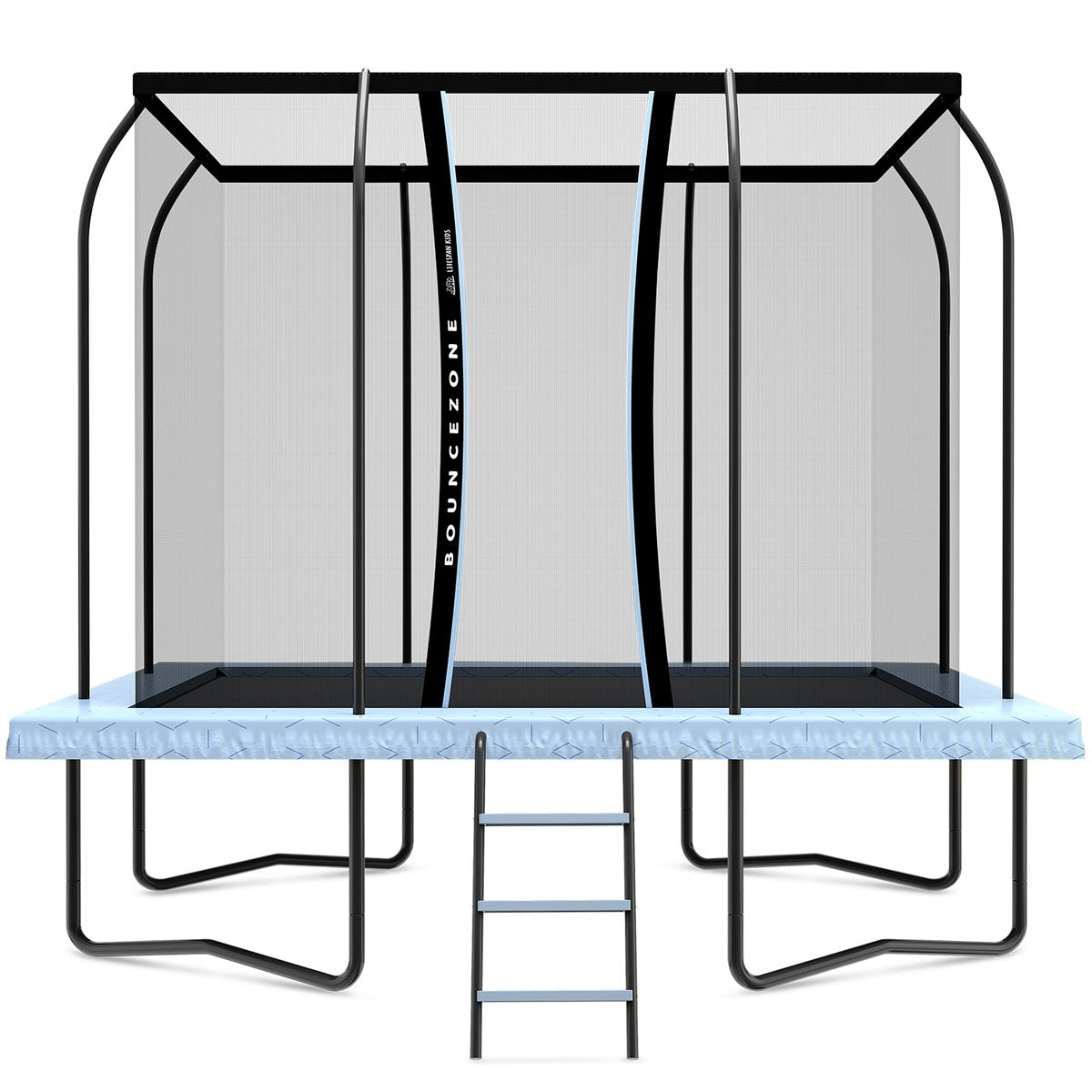 Lifespan Kids BounceZone M Rectangular Spring Trampoline Set