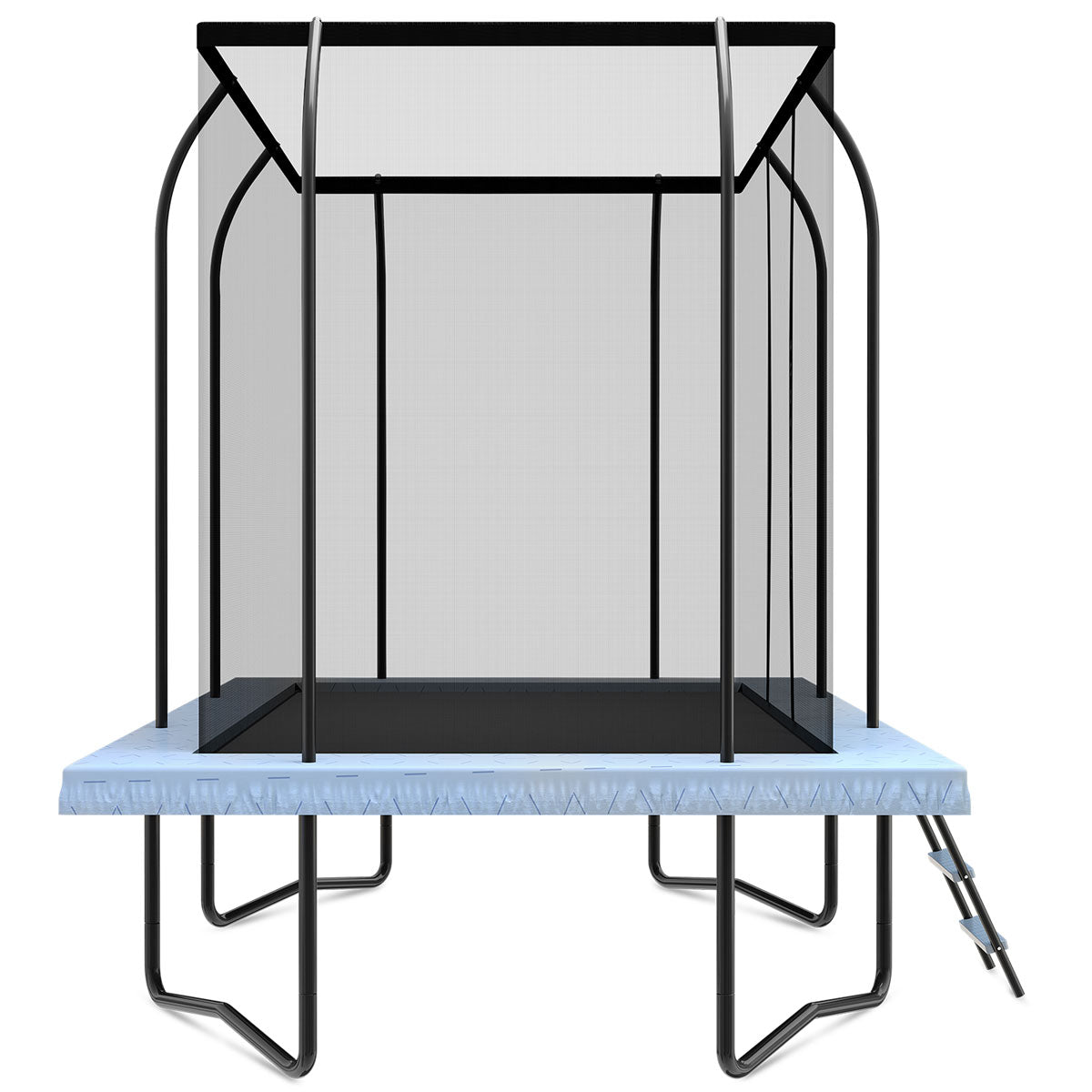 Lifespan Kids BounceZone M Rectangular Spring Trampoline Set