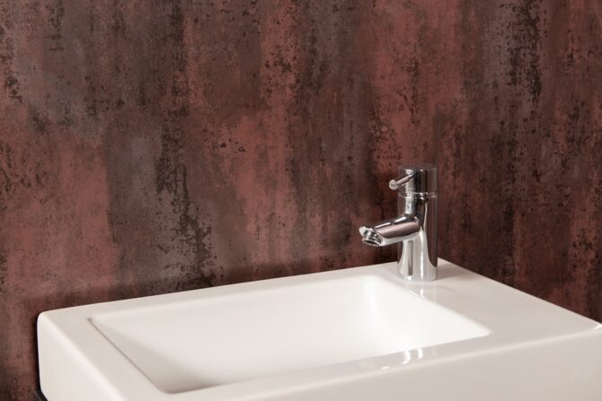 Lava bathroom wall panels