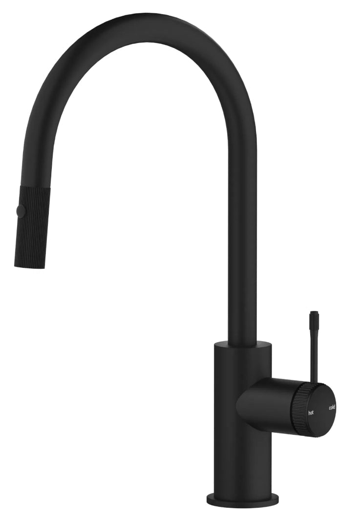 Mica Fluted Pull-Out Sink Mixer