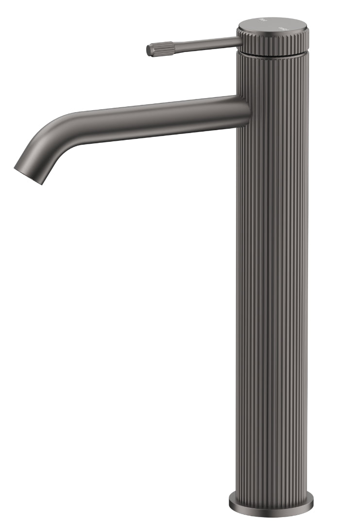 Mica Fluted Tall Basin Mixer