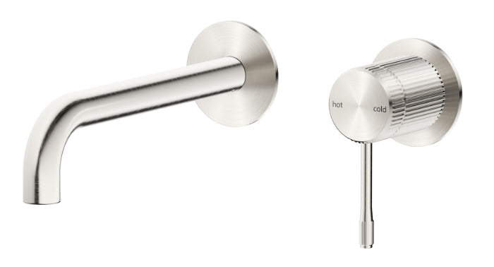 Mica Fluted Wall-Spout Combo