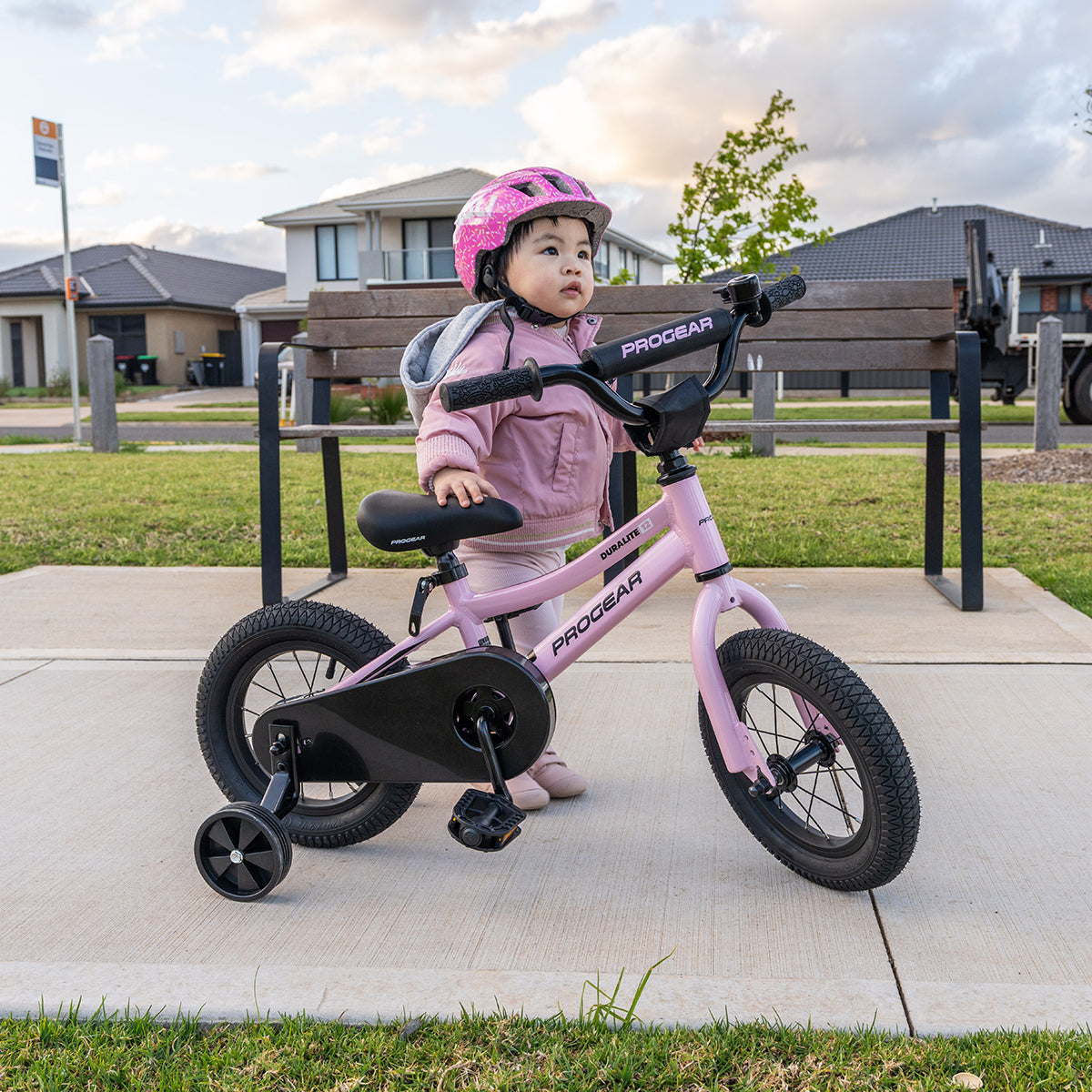 DuraLite Kids Bike 12" - Baby Pink