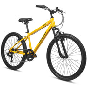 DuraLite 7 Speed 24" Kids Bike - Honey Gold