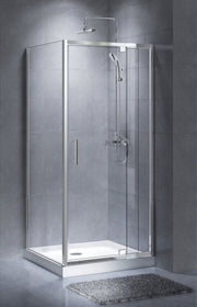Plain Shower Screen Semi-frameless H handle