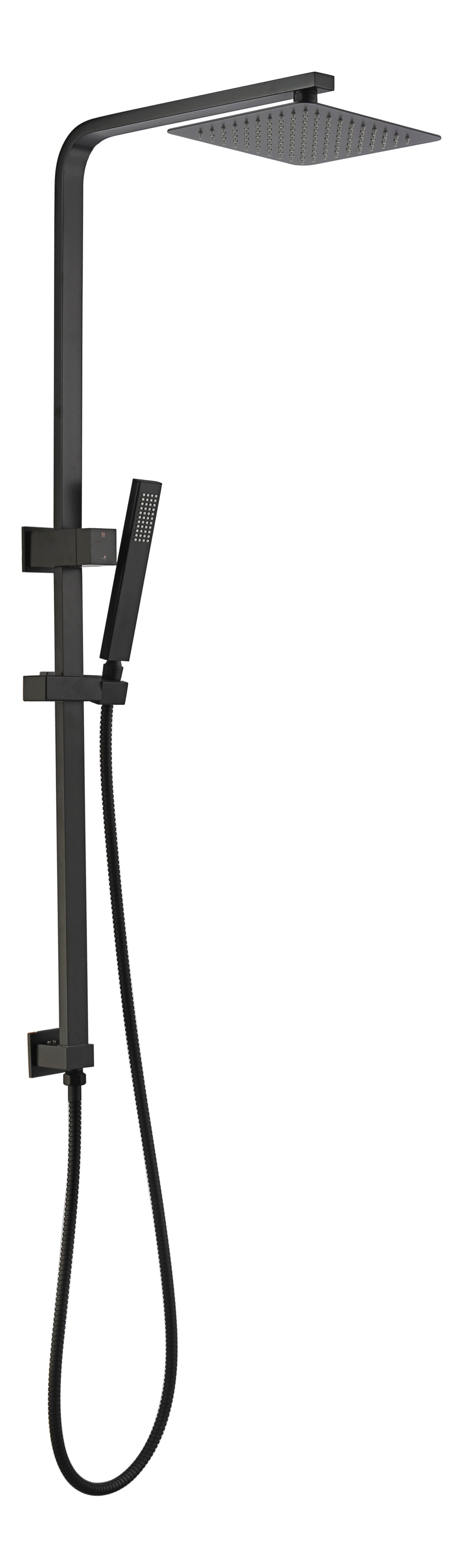 QUBI BLACK Multifunction Shower Rail