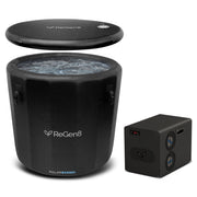 Regen8 340L PolarBarrel Cold Plunge Ice Bath with T2S Chiller Unit