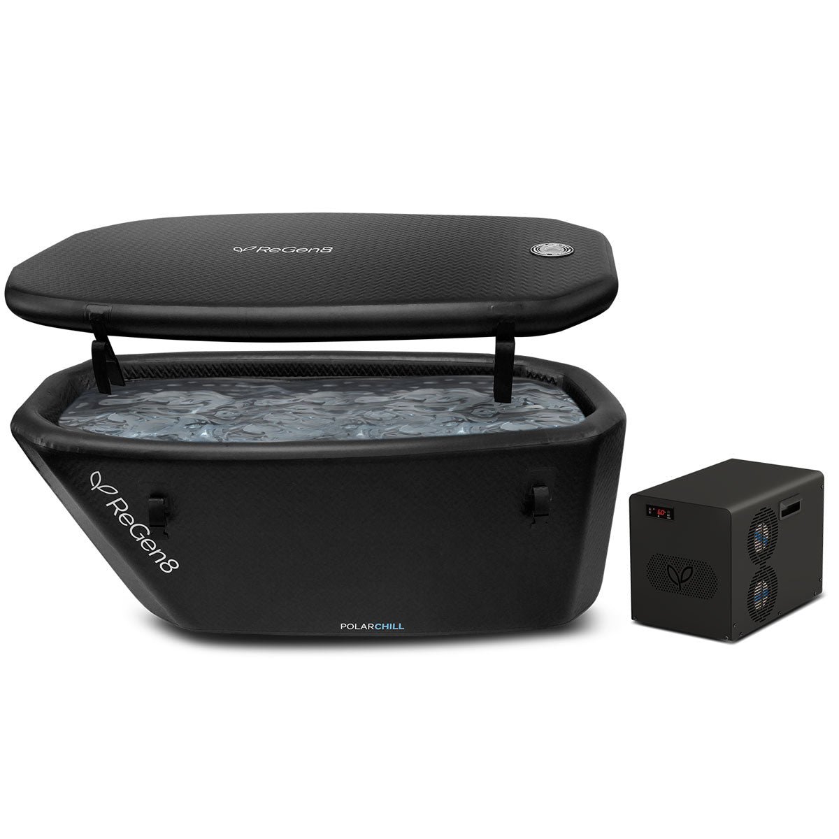 ReGen8 470L PolarChill Cold Plunge Ice Bath with T2S Chiller Unit