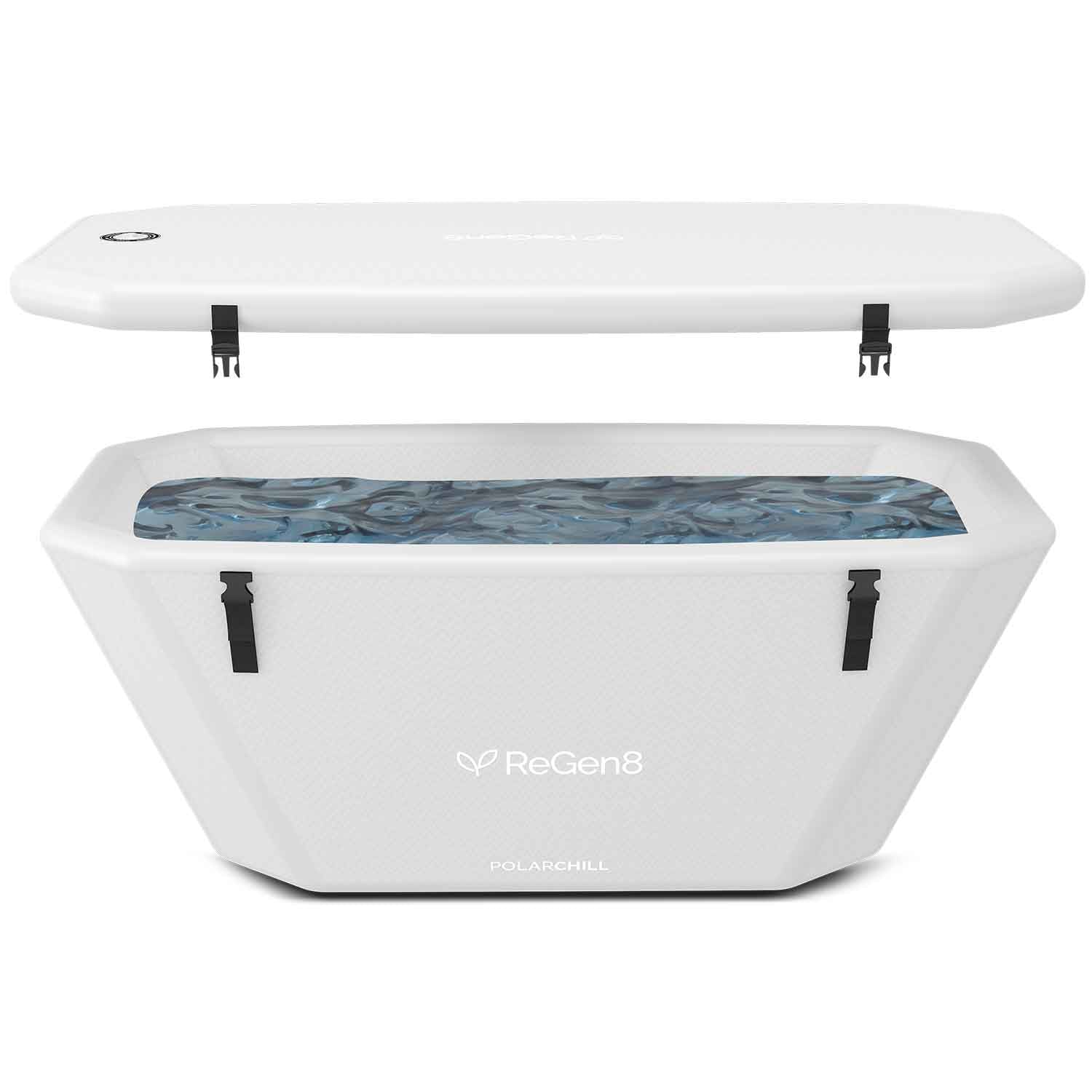 ReGen8 370L PolarChill Cold Plunge Ice Bath (Tub Only - White)