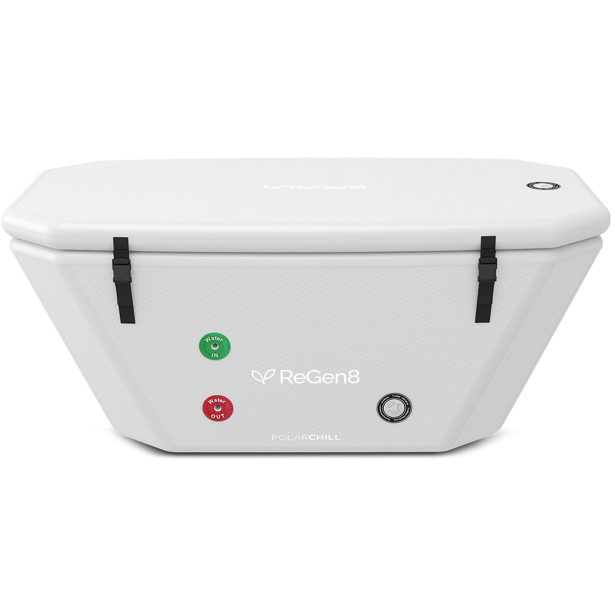 ReGen8 370L PolarChill Cold Plunge Ice Bath (Tub Only - White)